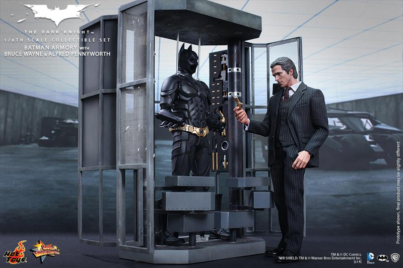 Illustration for article titled Batman Figures Look Like Real, Tiny Batman Actors